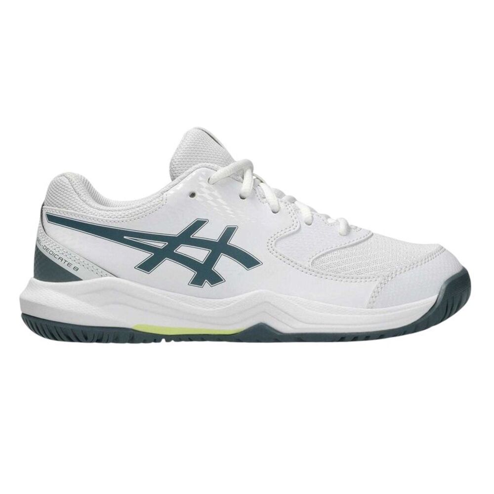 Asics Childrens/Kids Dedicate 8 Tennis Shoes / White